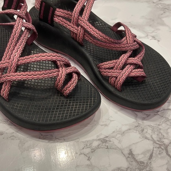 Chaco ZX2 Double Strap Pink Purple Womens Sport Sandal Size 6 - Picture 8 of 9